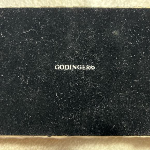 VINTAGE AUTHENTIC GODINGER MIRRORED JEWELRY BOX - Picture 9 of 9